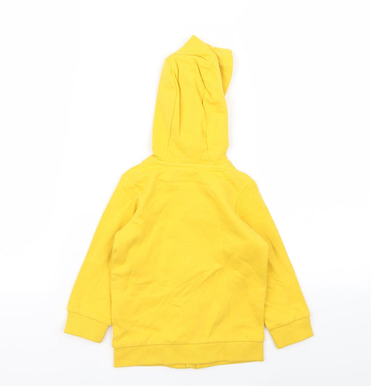 H&M Baby Yellow Full Zip Jumper Size 9-12 Months