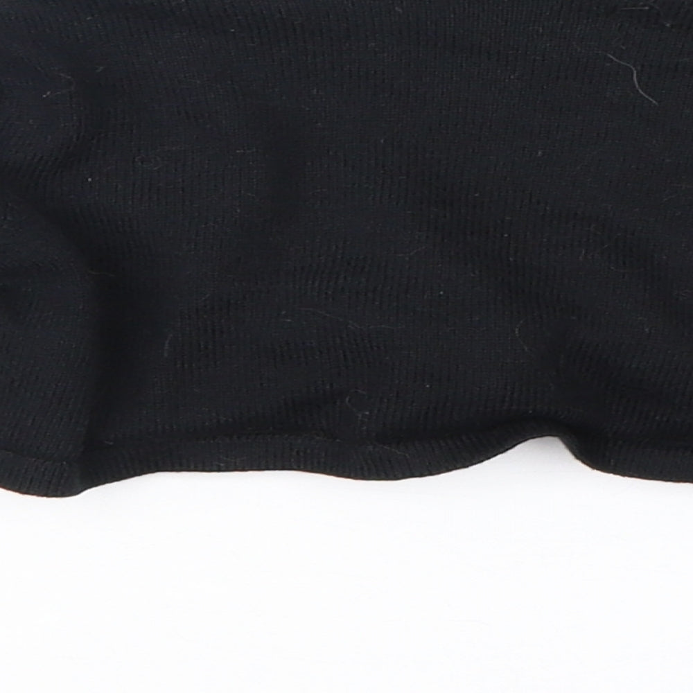 Marks and Spencer Girls Black Cardigan Jumper Size 5-6 Years