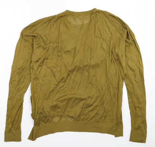 Womens UK Size S H&M Beige Pullover Jumper