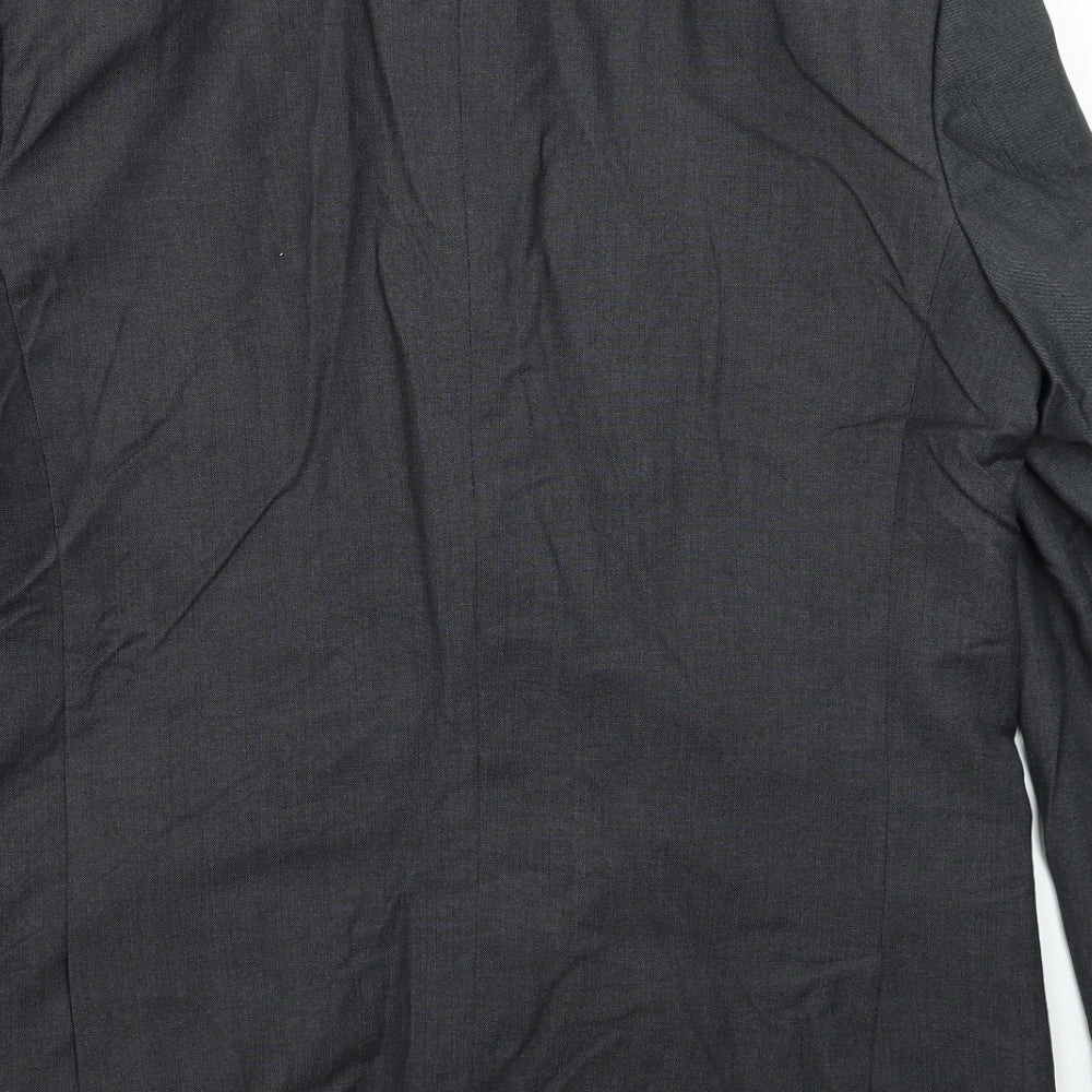 Mens UK Size 42 Greenwoods Regular Grey Suit Jacket