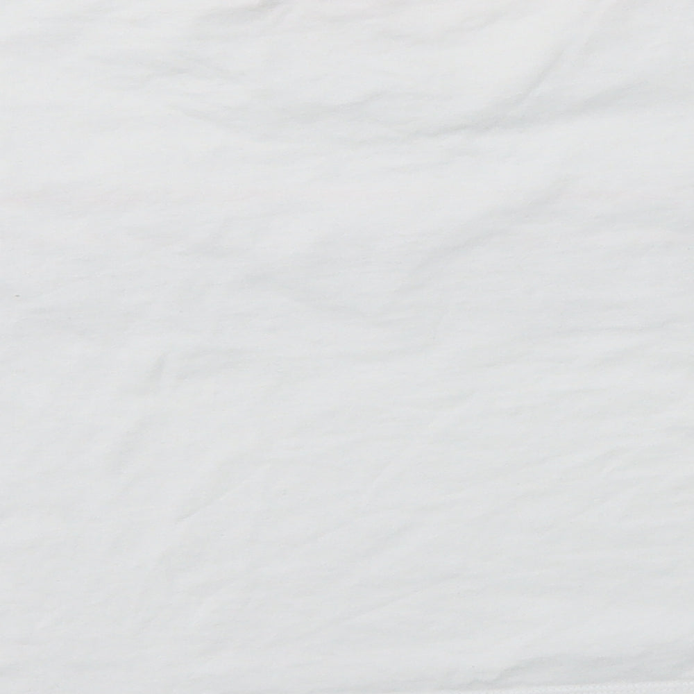 George Girls White Basic T-Shirt Size 11-12 Years