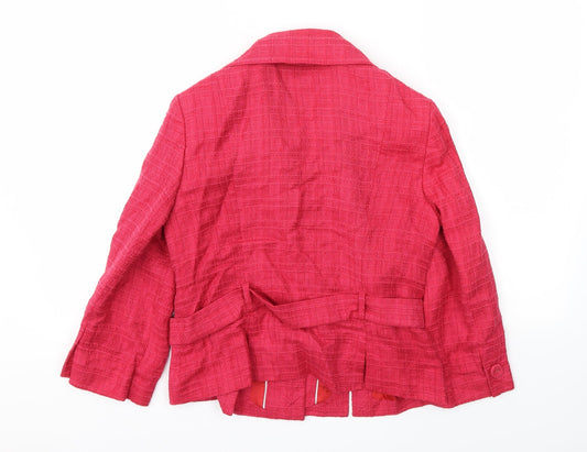 NEXT Womens Pink Jacket Blazer Size 12
