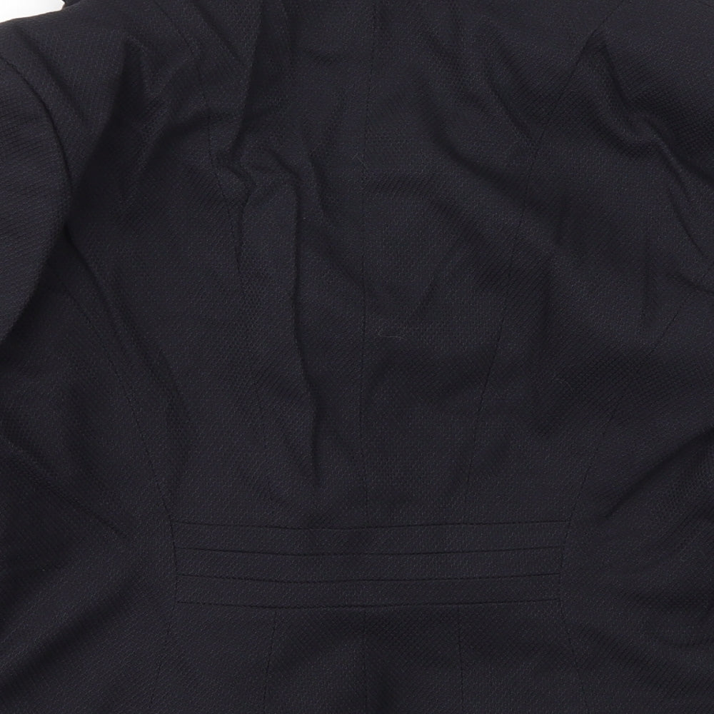 TU Womens Black Jacket Blazer Size 12