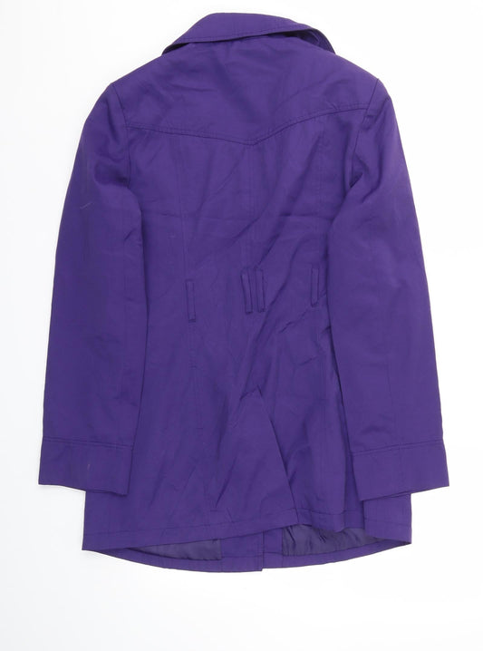 Autonomy Womens Purple Jacket Coat Size 14