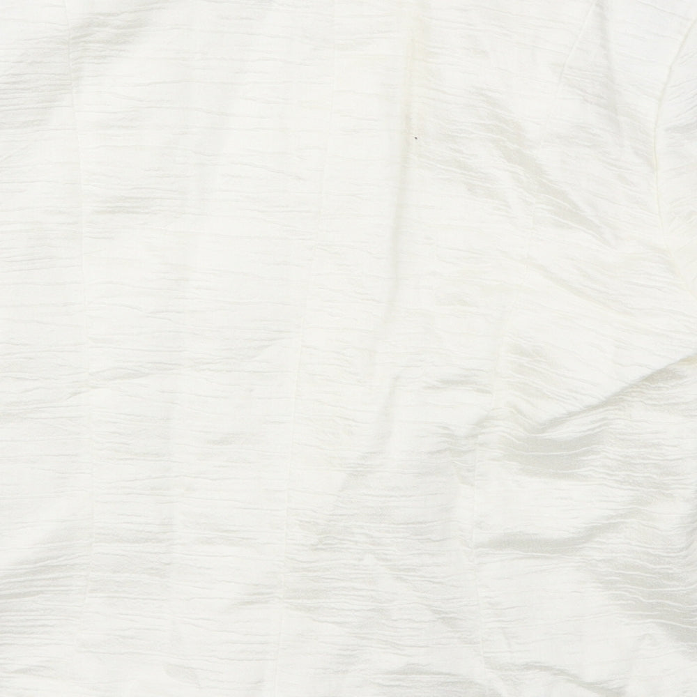 CC Womens Ivory Jacket Blazer Size 12