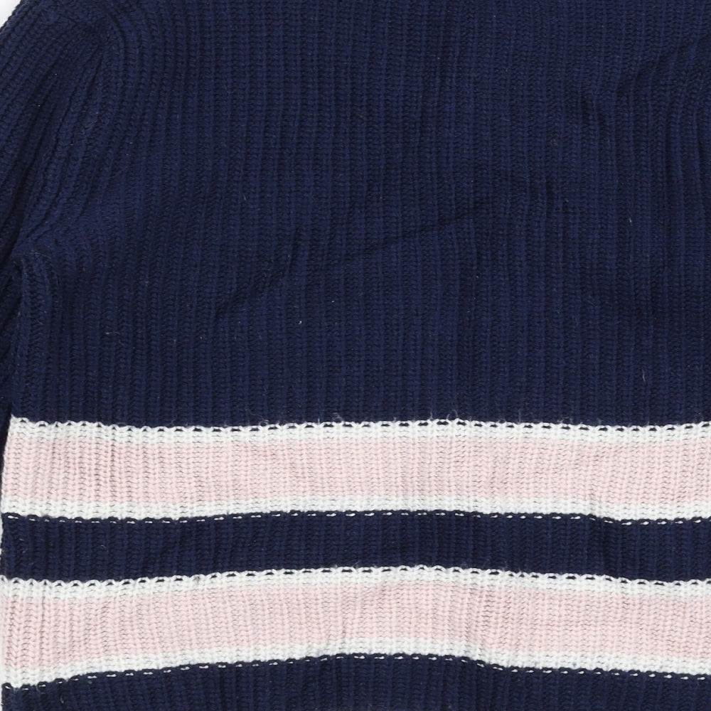 Womens UK Size XS Marks and Spencer Blue Pullover Jumper
