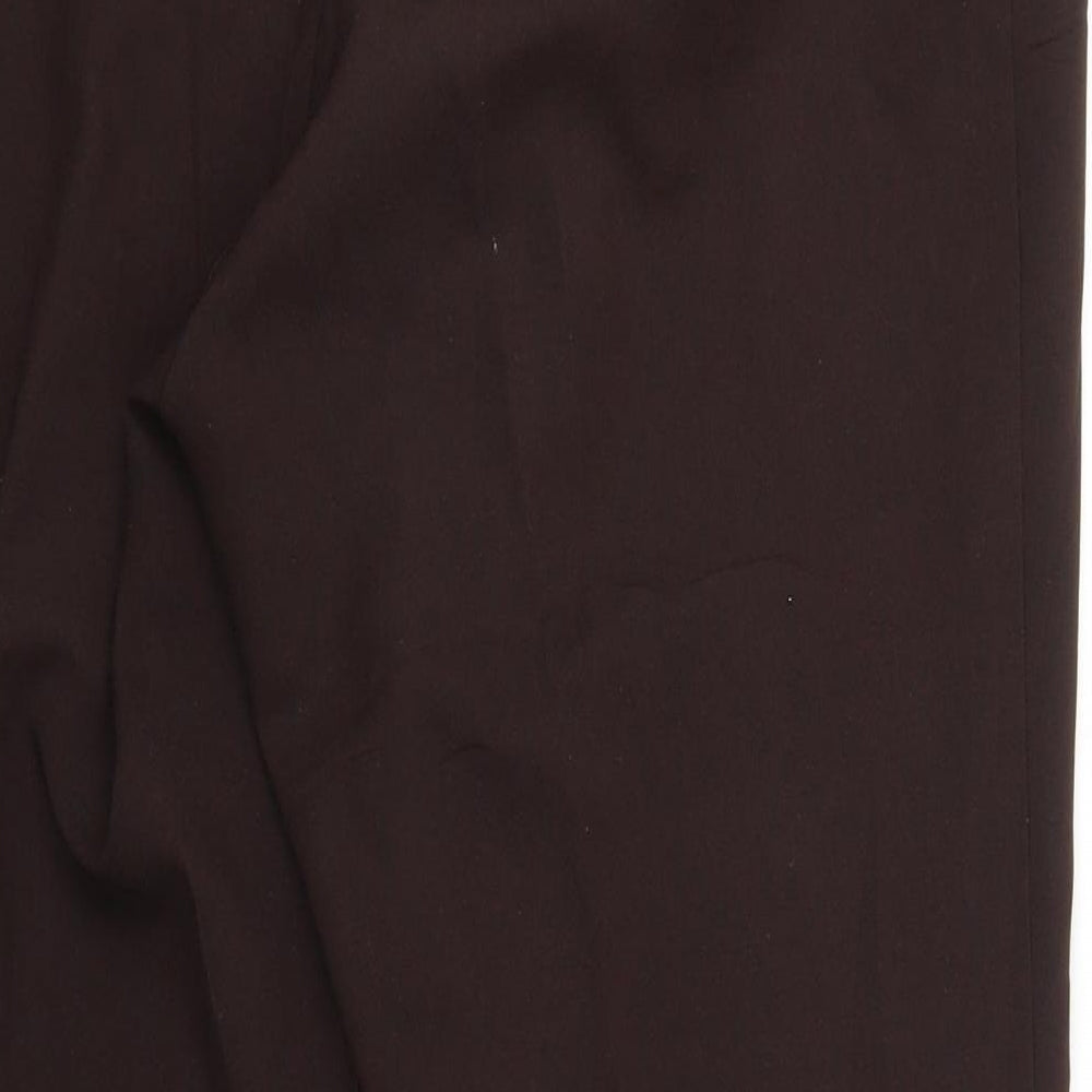 Matalan Womens Brown Trousers Size 16 L24 in