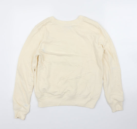 Womens UK Size 6 M&S Ivory Pullover Jumper