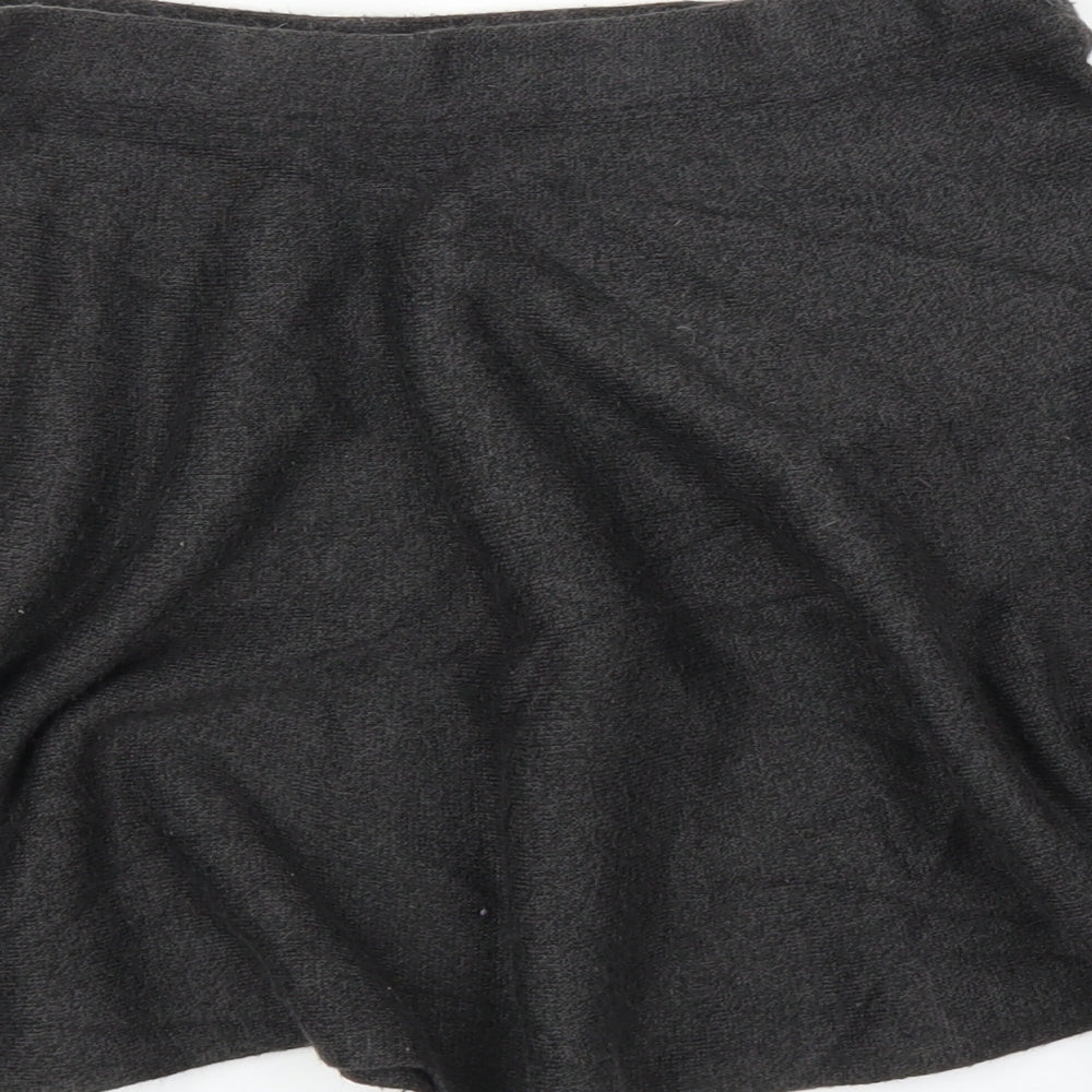 Primark Womens Grey A-Line Skirt Size 8