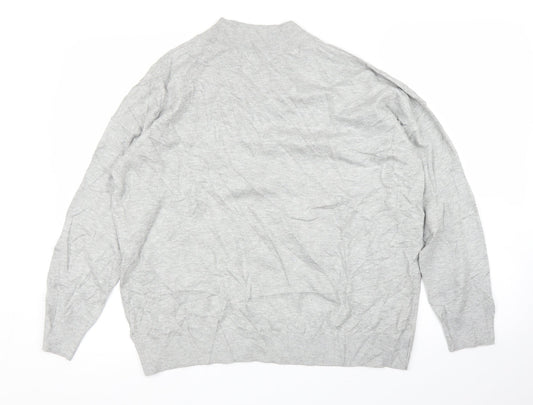 M&S Mens Grey Pullover Jumper Size M