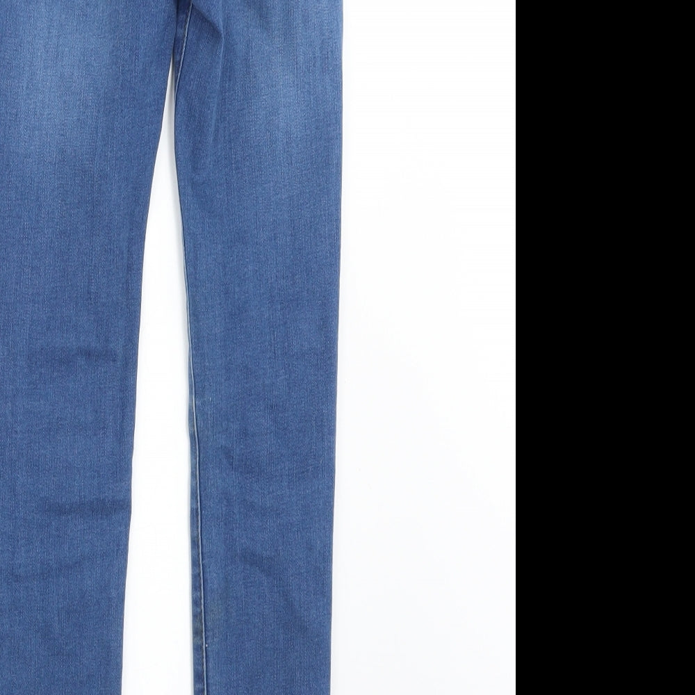 POP Girls Blue Denim Skinny Jeans Size 10 Years