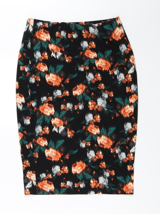 George Womens Black   Straight & Pencil Skirt Size 10