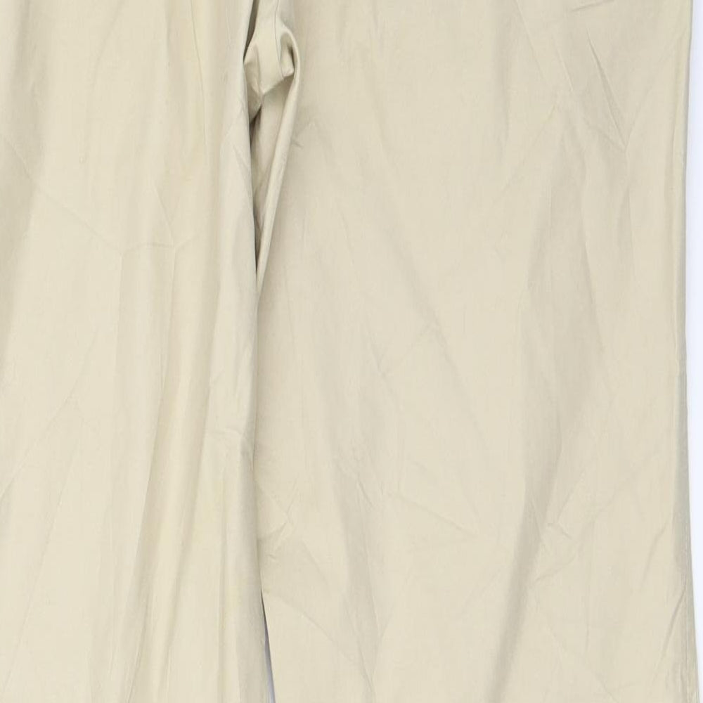 TwentySecond Womens Beige Chino Trousers Size XL L30.5 in