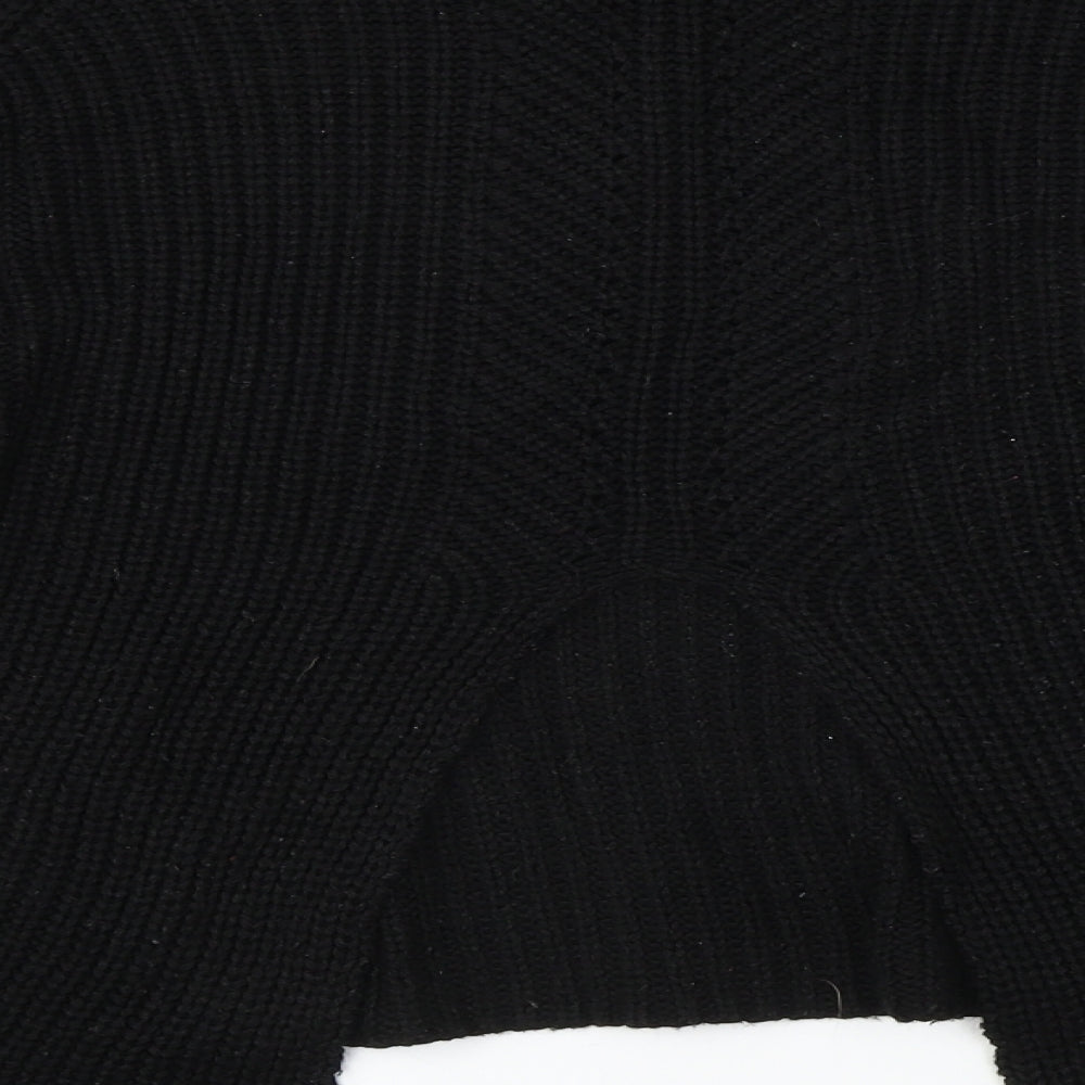 F&F Womens Black Pullover Jumper Size 10