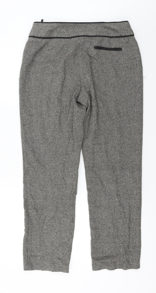 Womens UK Size 12 Marks and Spencer Regular Fit Brown Trousers