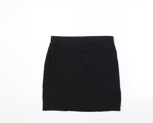 Divided Womens Black A-Line Skirt Size M