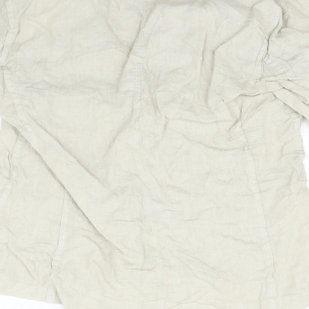 Per Una Womens Beige   Jacket Suit Size 14
