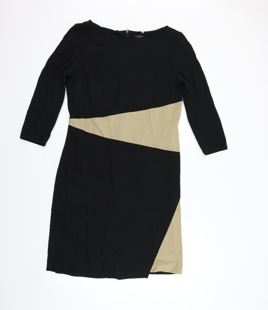 Ann Taylor Womens Black A-Line Size 10