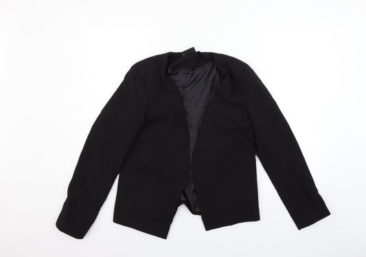 Womens UK Size 12 Wallis Regular Black Blazer