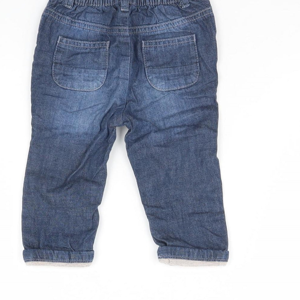 TU Baby Blue Capri Trousers Size 9 Months