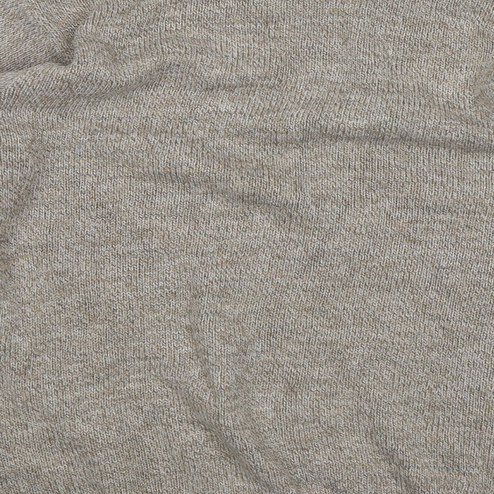 EWM Womens Beige Pullover Jumper Size 8