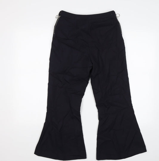 Topshop Womens Blue Trousers Size 8 L21 in