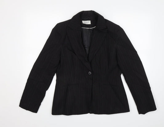 Womens UK Size 12 Atmosphere Regular Black Blazer