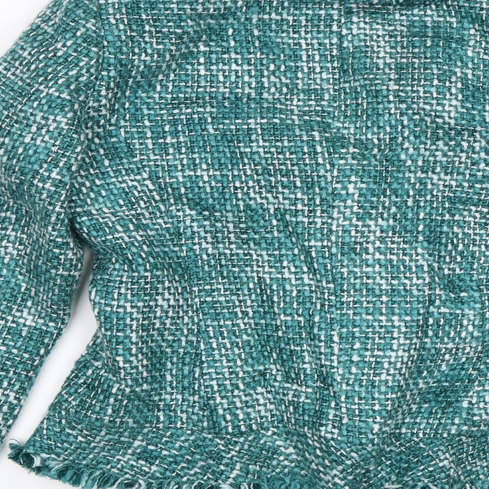 Alex & Co Womens Green Jacket Size 8