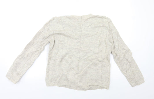 George Womens Beige Pullover Jumper Size 8
