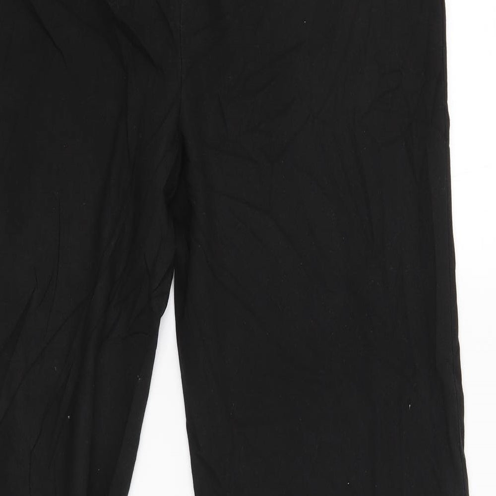 NEXT Womens Black Trouser Suit Suit Trousers Size 14 L25 in