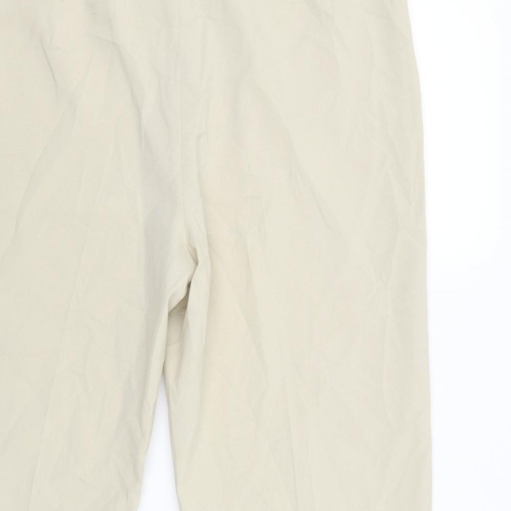 Womens UK Size 18 Evie Regular Fit Beige Trousers