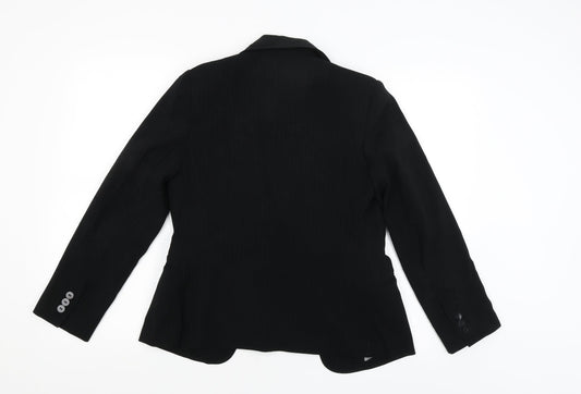 BHS Womens Black Jacket Blazer Size 8
