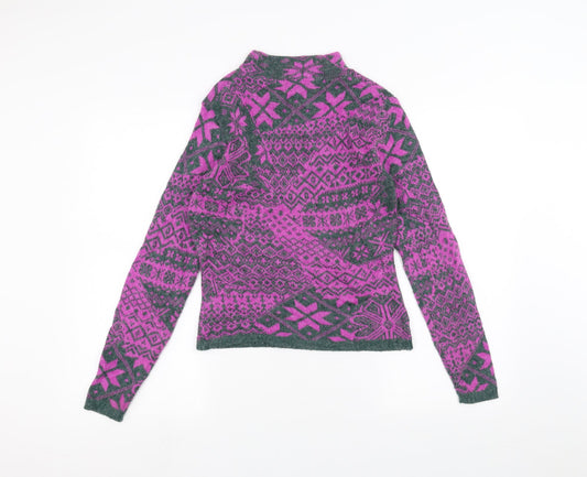 Womens UK Size S French Connection Purple Pullover Jumper