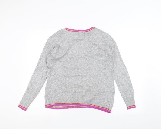 Womens UK Size XS NEXT Grey Pullover Jumper