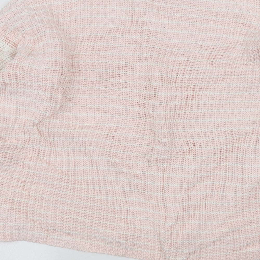 Womens UK Size L Marks and Spencer Pink Pullover Jumper