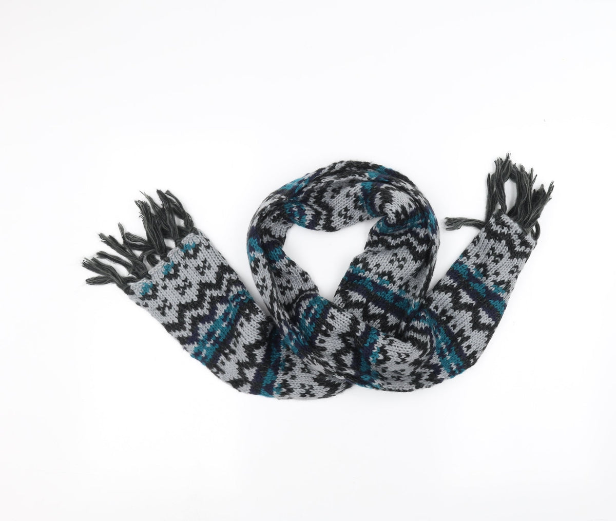 Preworn Womens Black Scarf
