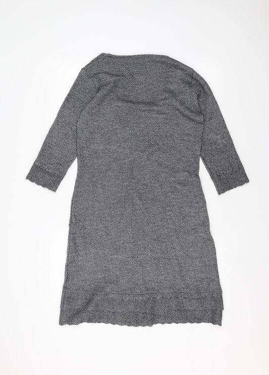 Womens UK Size 12 Per Una Grey Pullover Jumper