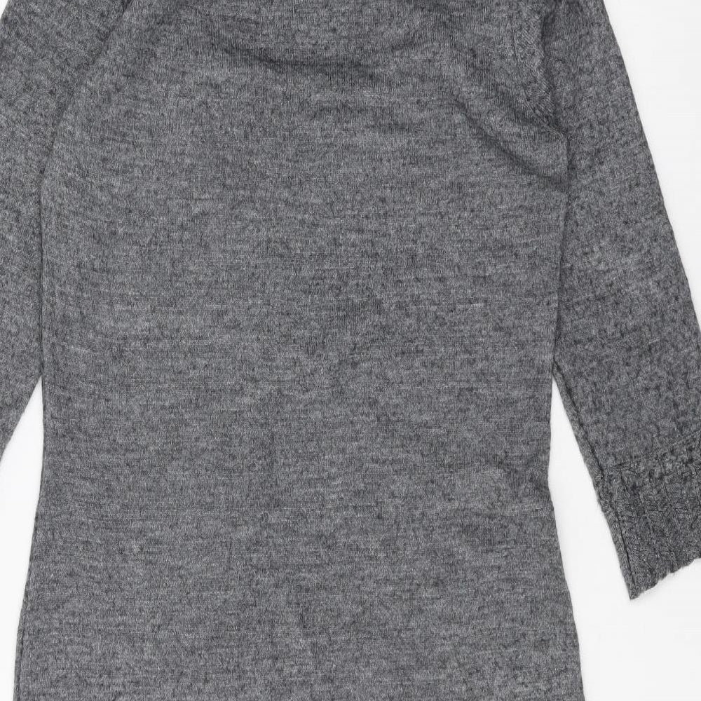 Womens UK Size 12 Per Una Grey Pullover Jumper