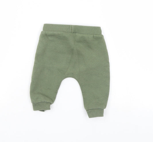Fred & flo Baby Green Sweatpants Trousers Size 3-6 Months