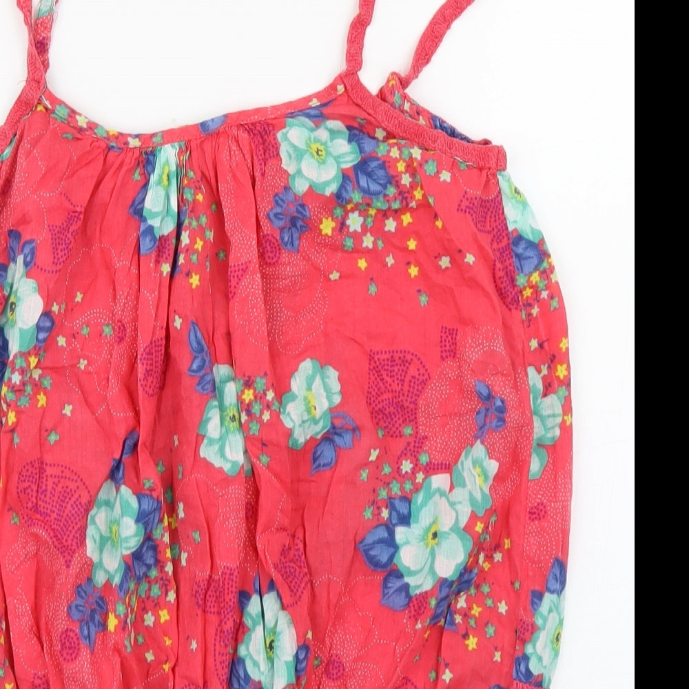 Womens UK Size 10 H&M Pink Basic Blouse
