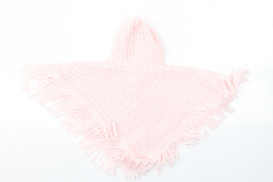 Preworn Baby Pink Cape Jumper Size 6-9 Months