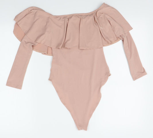 New Look Womens Pink   Leotard One-Piece Size 10