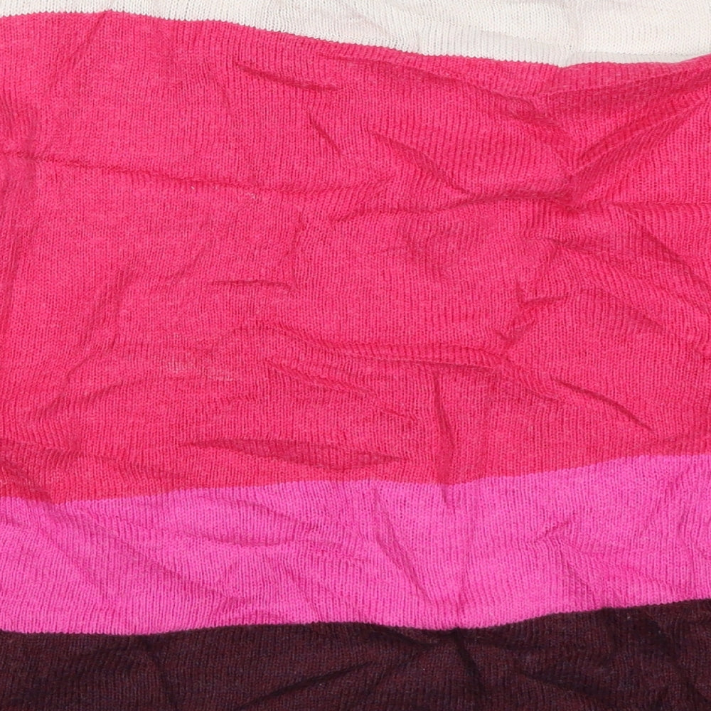 Womens UK Size 12 Roman Pink Pullover Jumper
