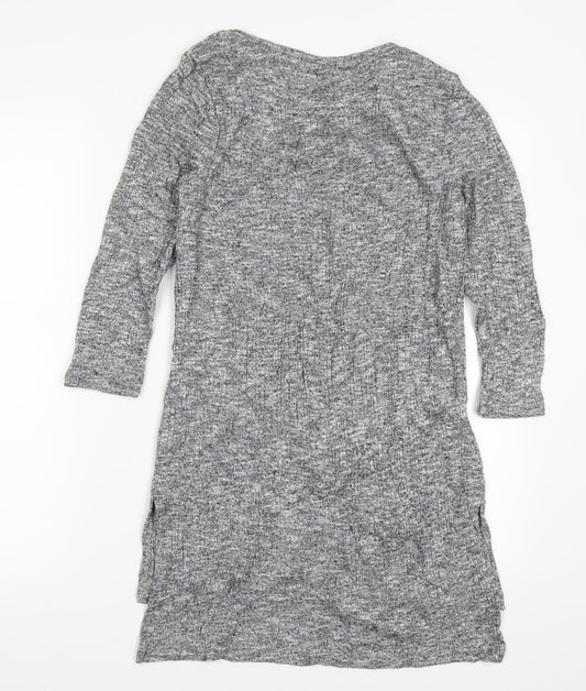 TU Womens Grey Basic T-Shirt Size 10