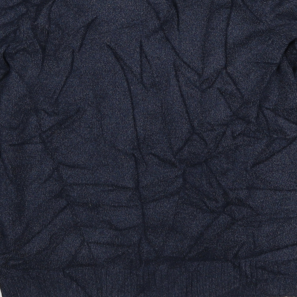 Womens UK Size XS VILA Blue Pullover Jumper