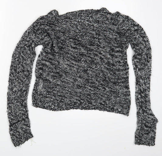 Womens UK Size XS Vera Moda Grey Pullover Jumper