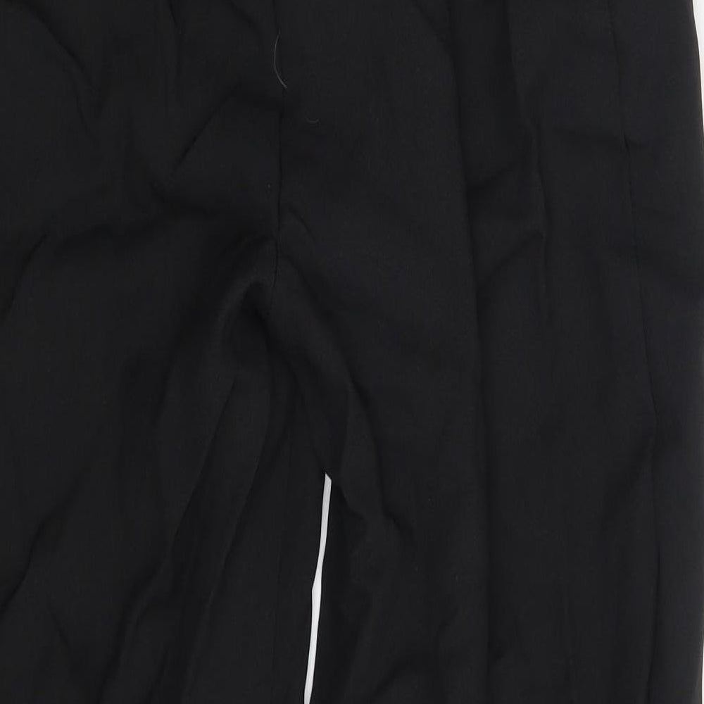 Womens UK Size One Size NSF Regular Fit Black Trousers