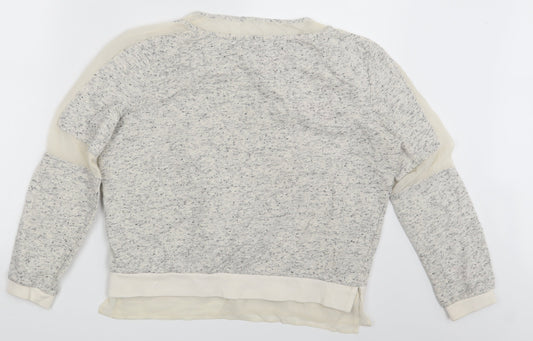Womens UK Size S French Connection Beige Pullover Sweatshirt