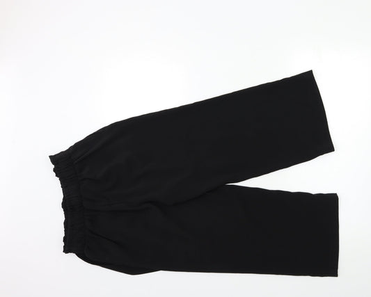 New Look Womens Black Trousers Size 6 L22 in