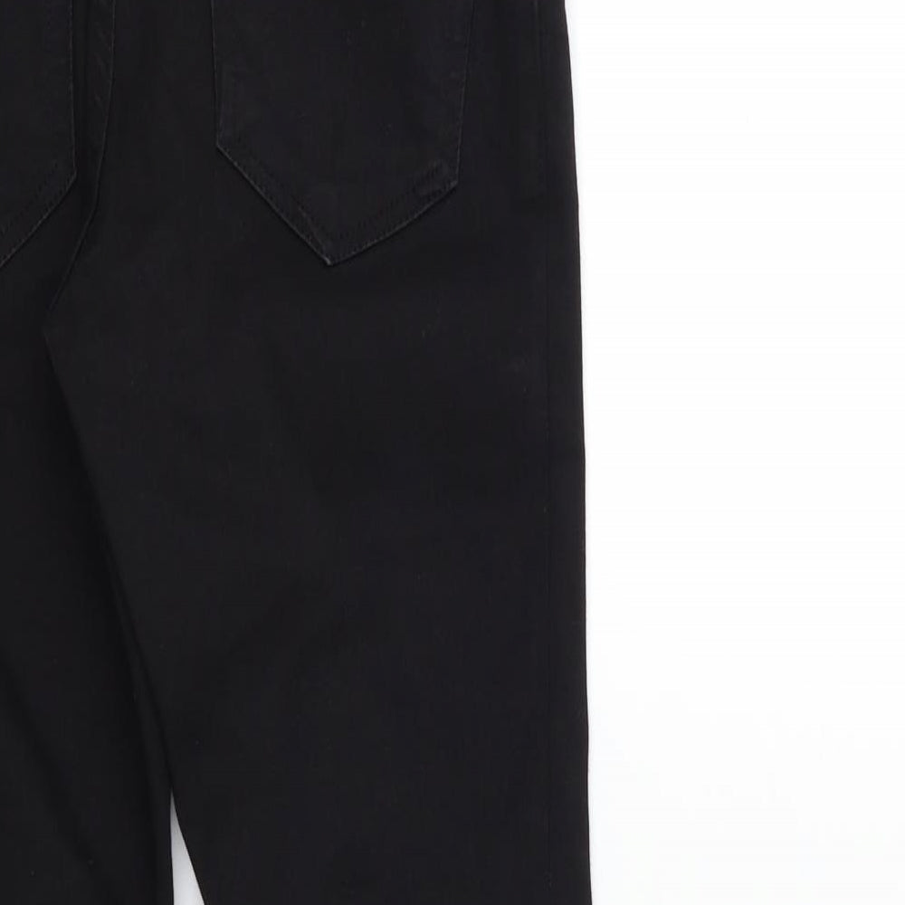 ASOS Womens Black Denim Jegging Jeans Size 6 L25 in